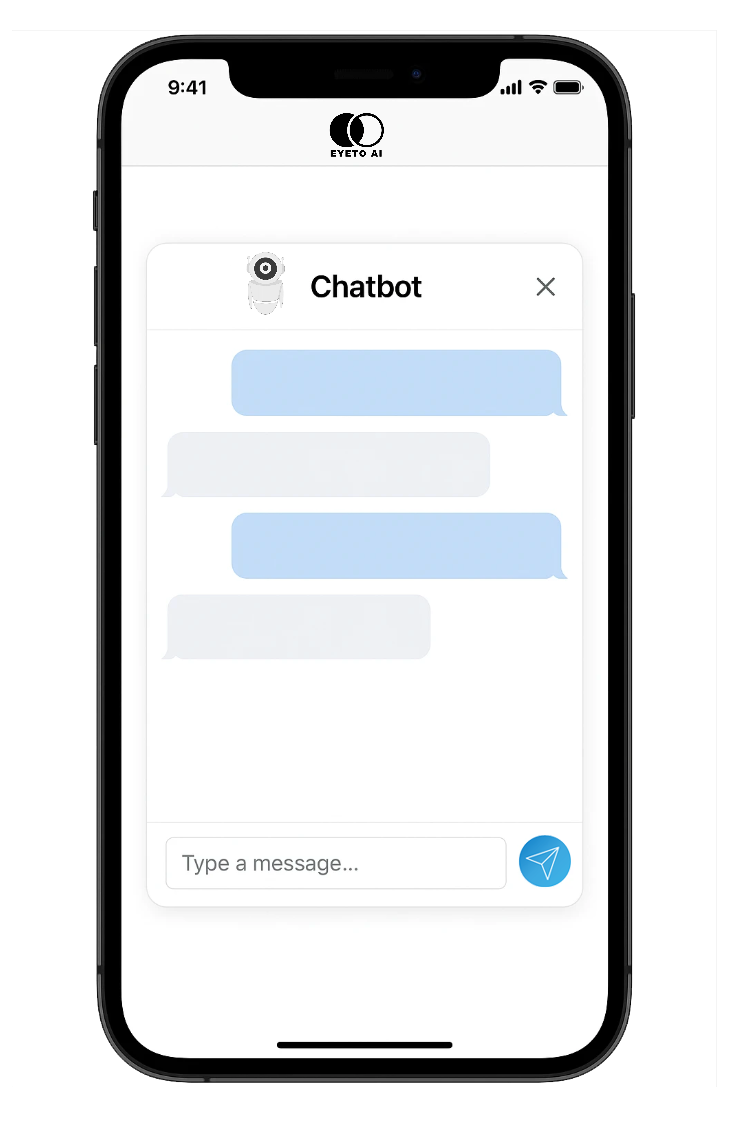Phone Chatbot UI
